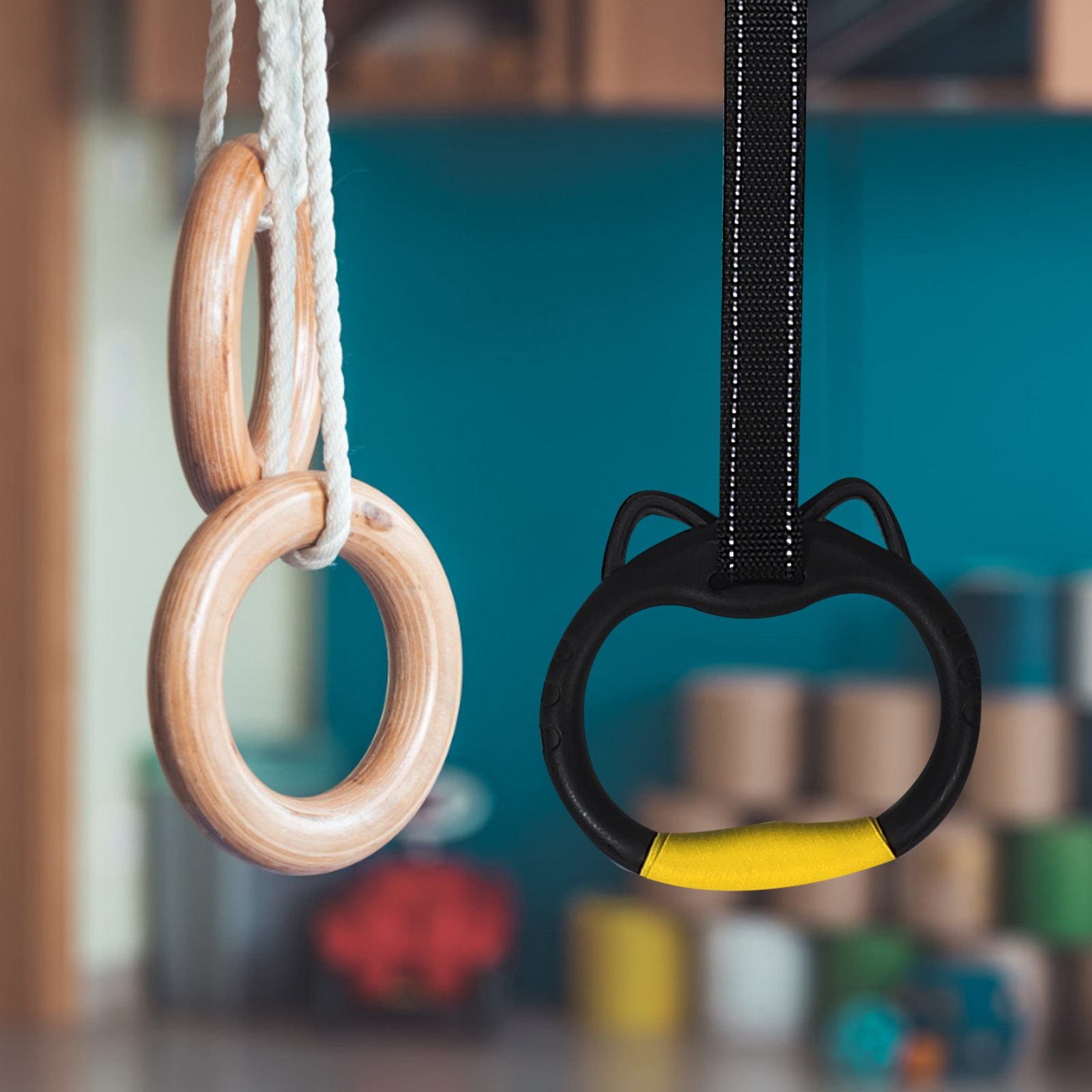 1 set 1 Set Gymnastics Rings F - Sports Equipment Wholesale 评论和价格