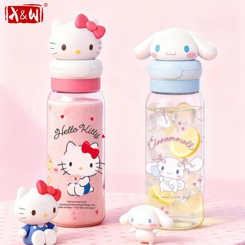 X&W Sanrio 550ml Water Cup Car - X Sports Equipment 评论和价格