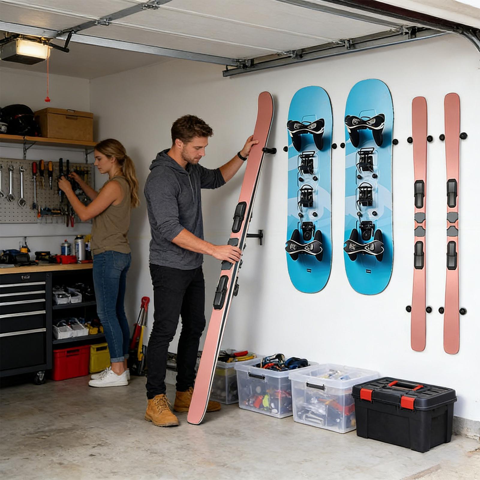 Snowboard Wall Mount Vertical  - Sports Equipment Shop 评论和价格