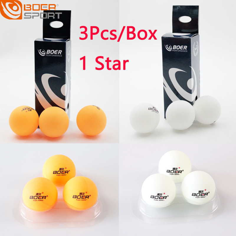 3Pcs/Box Table Tennis Balls 1S - Ping Pong Ball Set 评论和价格