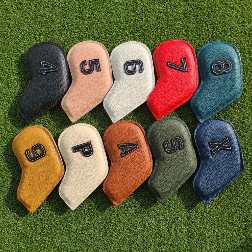 10pcs Golf Iron Headcover 4-9, - X Sports Equipment 评论和价格