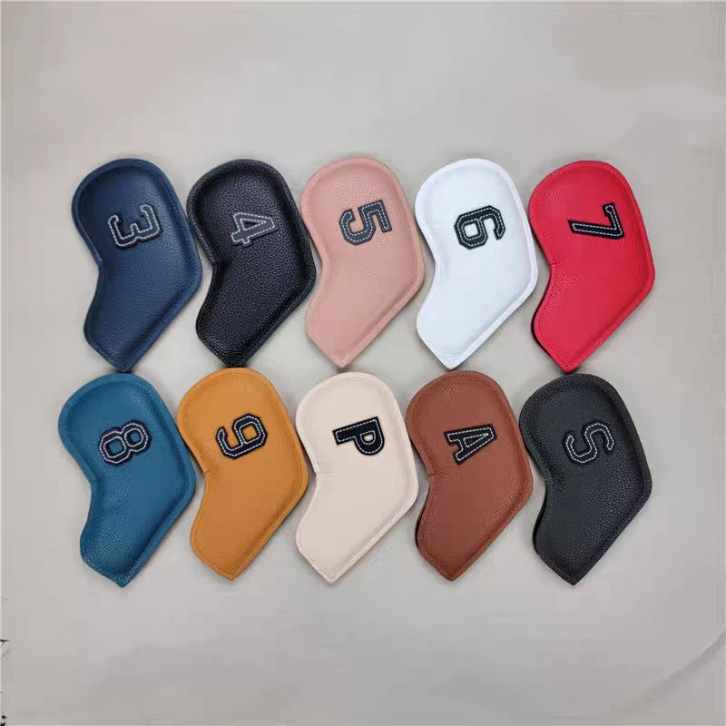 10pcs Golf Iron Headcover 4-9, - X Sports Equipment 评论和价格