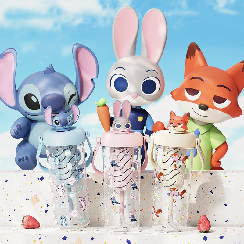 X&W Zootopia Straw Water Bottl - X Sports Equipment 评论和价格